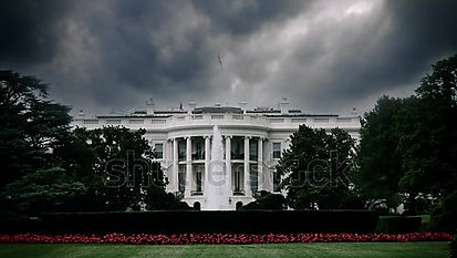 White House storm clouds